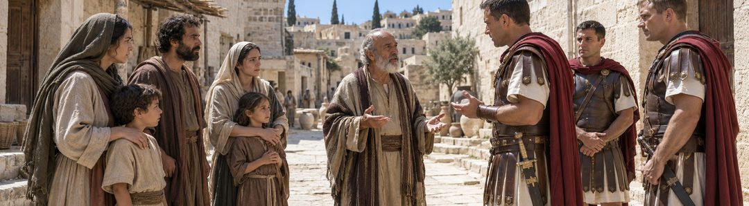 Illustratie bij: De vervolgde vroege kerk tegenover het Romeinse staatsgezag.