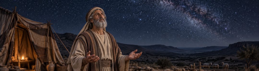 Illustratie bij: Christus als het beloofde Zaad van Abraham.