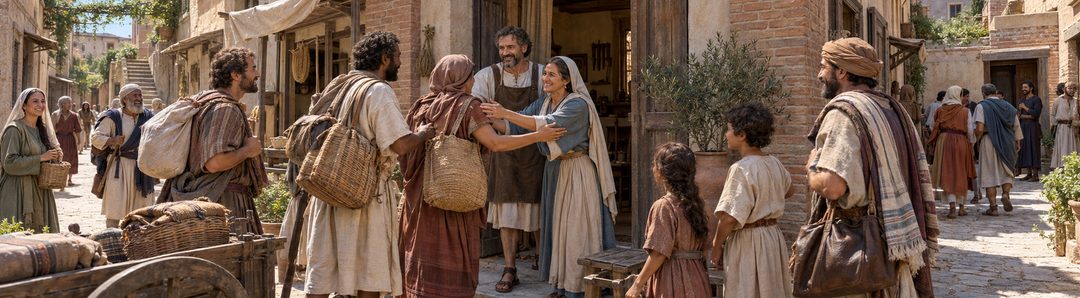 Illustratie bij: De vele bekenden van Paulus in Rome.