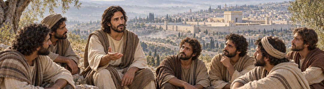Illustratie bij: Jezus onderwijst waakzaamheid.