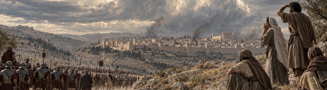 Illustratie bij: De Mensenzoon komt in oordeel over Jeruzalem.