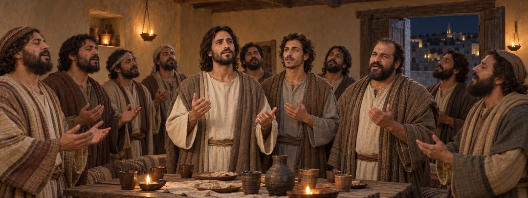 Illustratie bij: De Hallel na Jezus’ laatste Pascha.