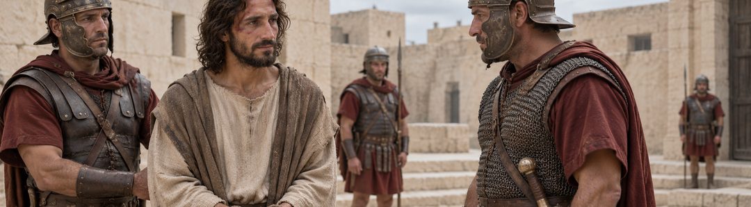 Illustratie bij: Christus verdraagt onrecht zonder vergelding.