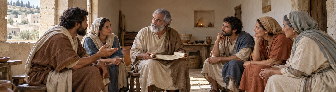 Illustratie bij: Leiders die Gods Woord spreken en voorleven.