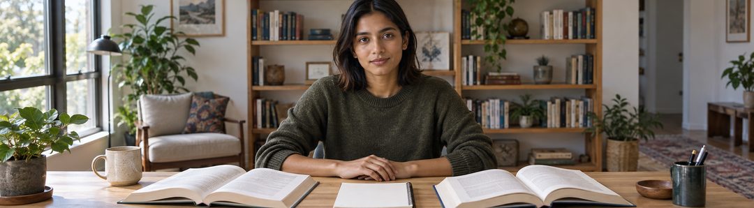 Illustratie bij: Onbeslist zijn zonder verwarring.
