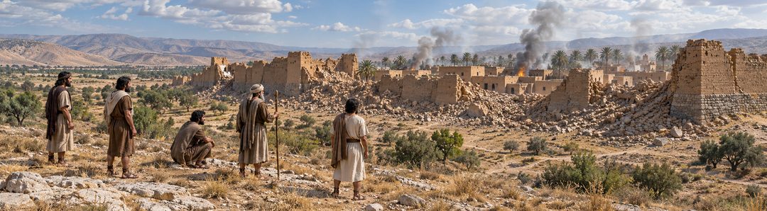 Illustratie bij: Jericho als voorbeeld van de ban.