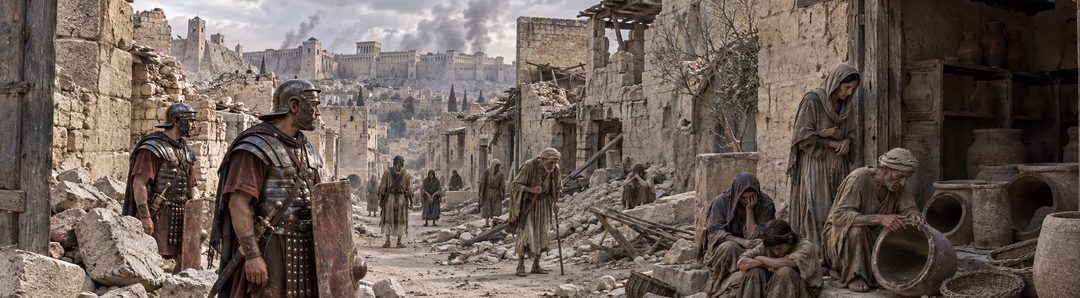 Illustratie bij: Vijf maanden van ellende in Jeruzalem.