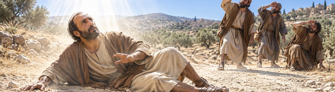 Illustratie bij: Paulus ontvangt de openbaring van Jezus Christus.