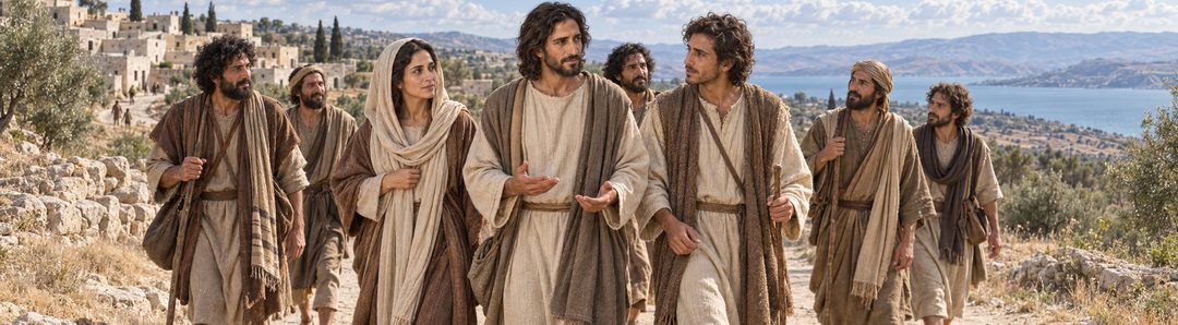 Illustratie bij: De discipelen geloven na het teken in Kana.