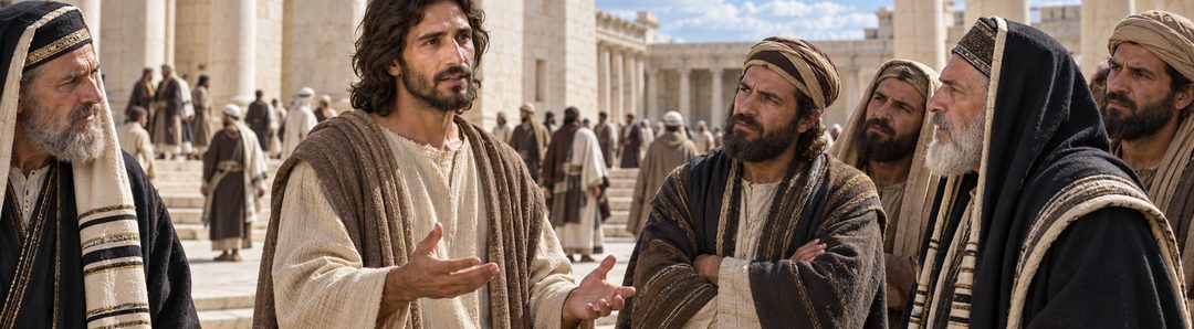 Illustratie bij: Jezus spreekt over leugen en moordzucht.