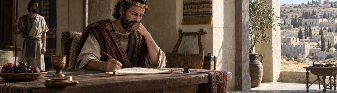 Illustratie bij: Melchizedek in Psalm 110.