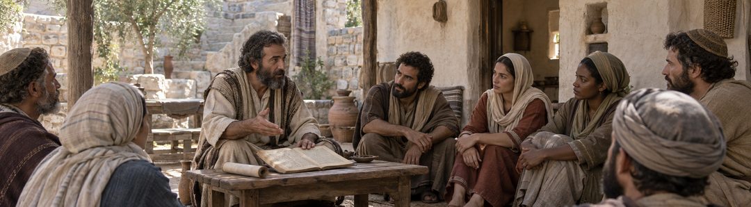 Illustratie bij: Paulus onderwijst over Christus als Abrahams ene zaad.