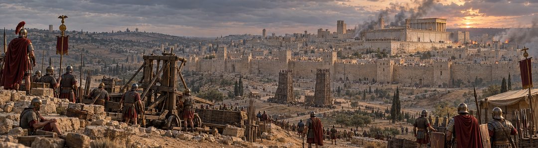 Illustratie bij: Jeruzalem onder Romeins oordeel wordt beeldend met Egypte vergeleken.
