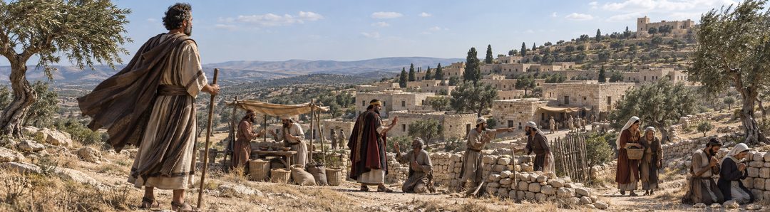 Illustratie bij: De psalmist klaagt Israëls afdwalen aan.