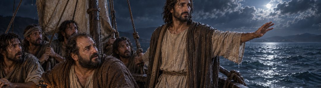 Illustratie bij: Jezus’ menselijke vermoeidheid en goddelijke macht.
