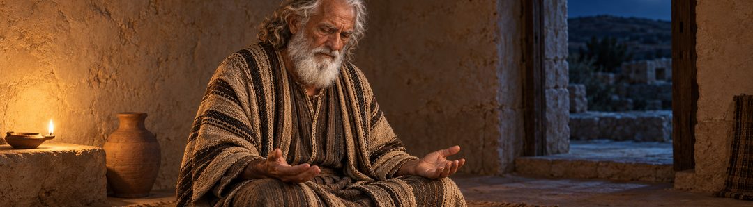 Illustratie bij: Samuel bidt over Israëls verzoek.
