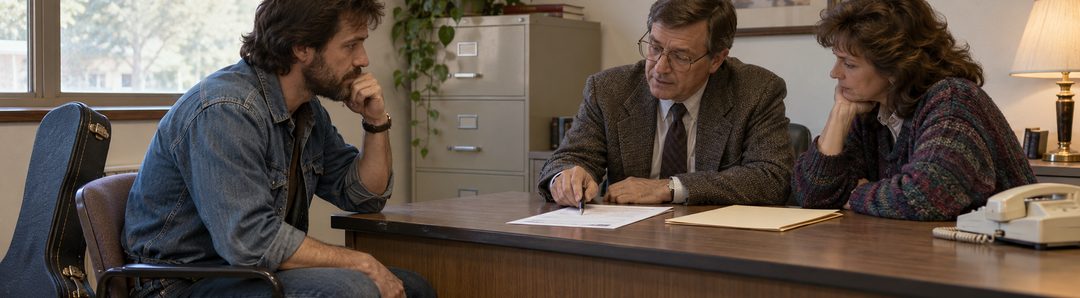 Illustratie bij: Een bureaucratisch gesprek over kerkelijke verantwoording.