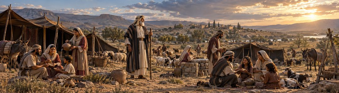 Illustratie bij: De belofte aan Abraham vindt haar vervulling in Christus.