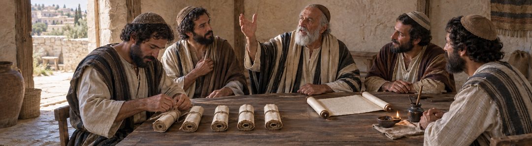 Illustratie bij: Doxologieën markeren het einde van psalmboeken.