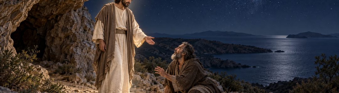 Illustratie bij: Jezus noemt zich de Eerste en de Laatste.
