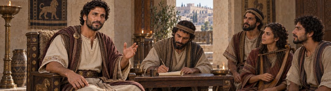 Illustratie bij: David dankt voor bevrijding en spreekt profetisch in Psalm 40.