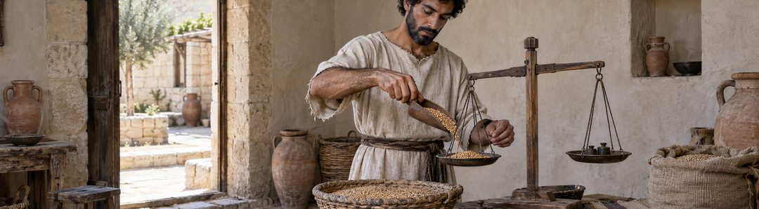 Illustratie bij: Een christelijke slaaf werkt oprecht voor de Heere.