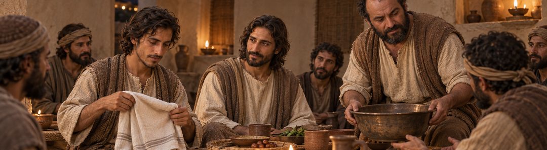Illustratie bij: Jezus leert dat ware grootheid de dienaar van allen wordt.