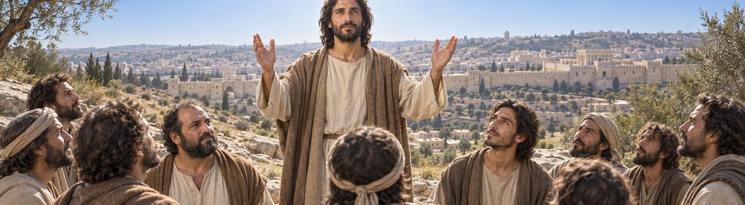 Illustratie bij: Christus regeert aan Gods rechterhand.
