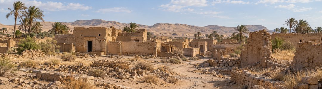 Illustratie bij: Assyrische legers naderen Egypte.
