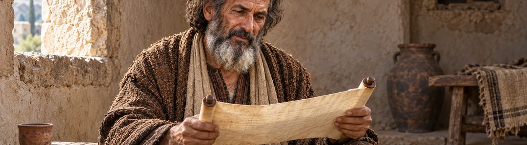 Illustratie bij: Gods woorden zijn Jeremia tot vreugde.