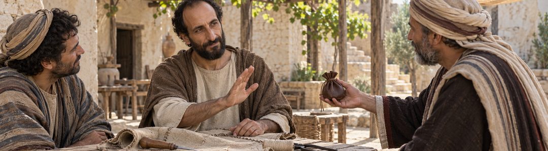 Illustratie bij: Paulus maakt het Evangelie kosteloos.