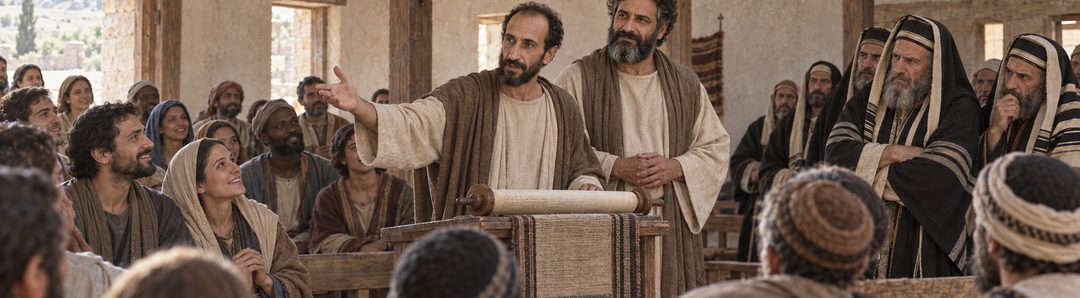 Illustratie bij: Paulus en Barnabas wenden zich tot de heidenen.