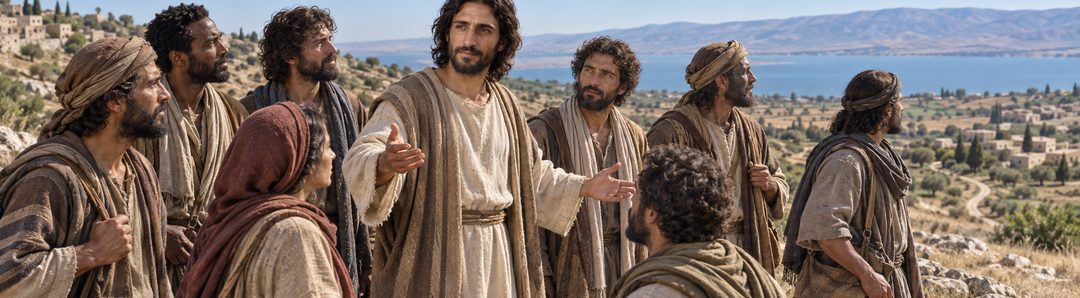 Illustratie bij: Christus en de gelovigen beërven de aarde.