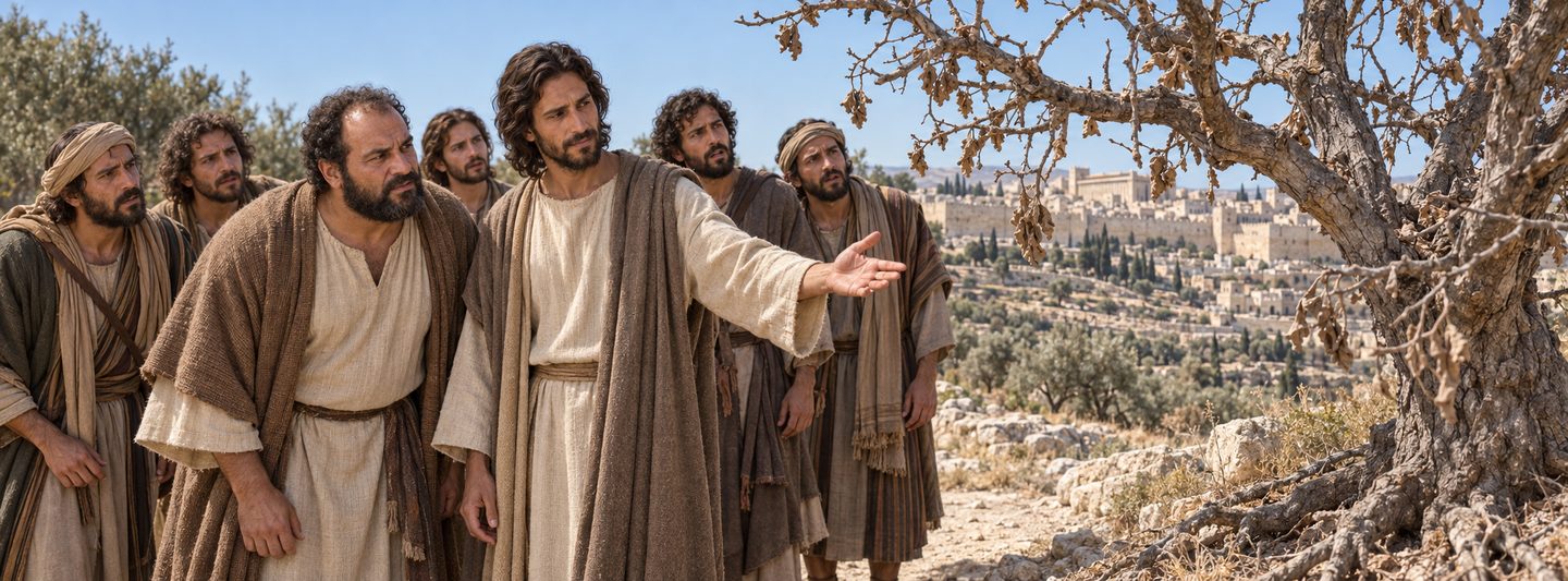 Illustratie bij: De verdorde vijgenboom als teken van Israëls onvruchtbaarheid.