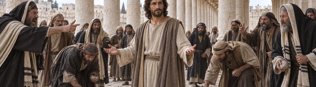 Illustratie bij: Jezus verklaart dat Hij en de Vader één zijn.