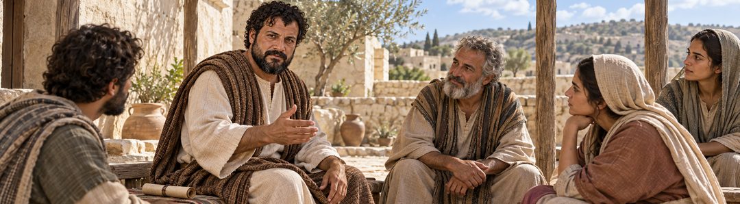 Illustratie bij: Judas herinnert aan de waarschuwing van de apostelen.