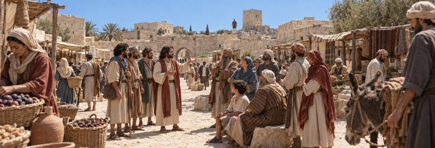 Illustratie bij: De volken bereikt door de boodschap van het evangelie.