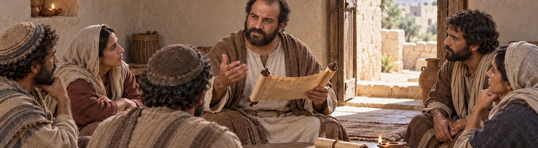 Illustratie bij: Petrus verklaart de profetische verborgenheid.