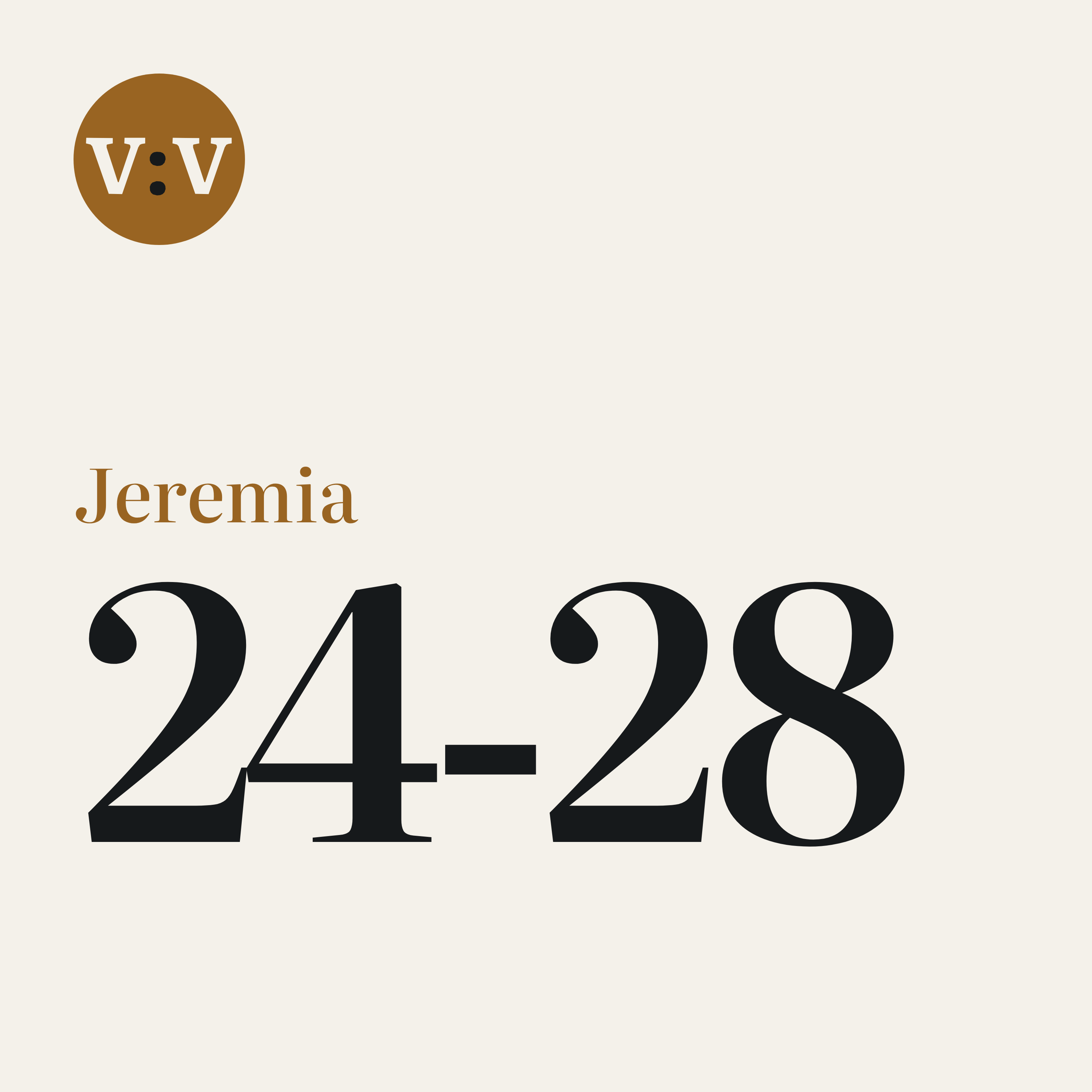 Jeremia 24‑28