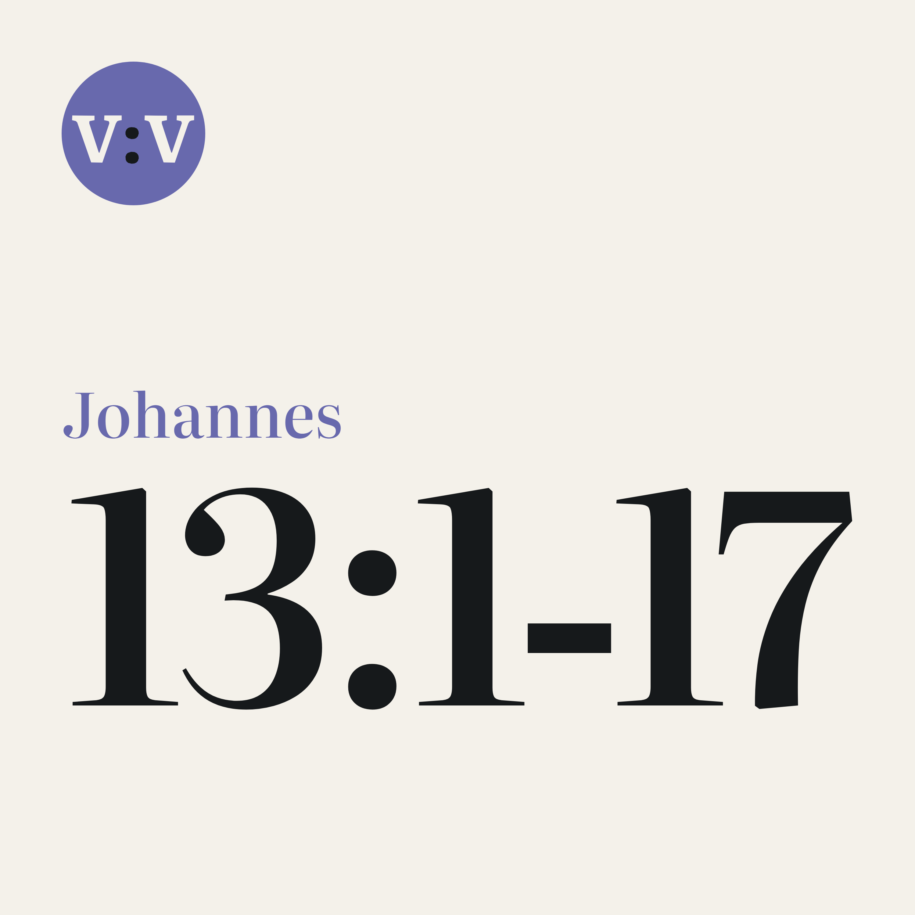 Johannes 13:1‑17