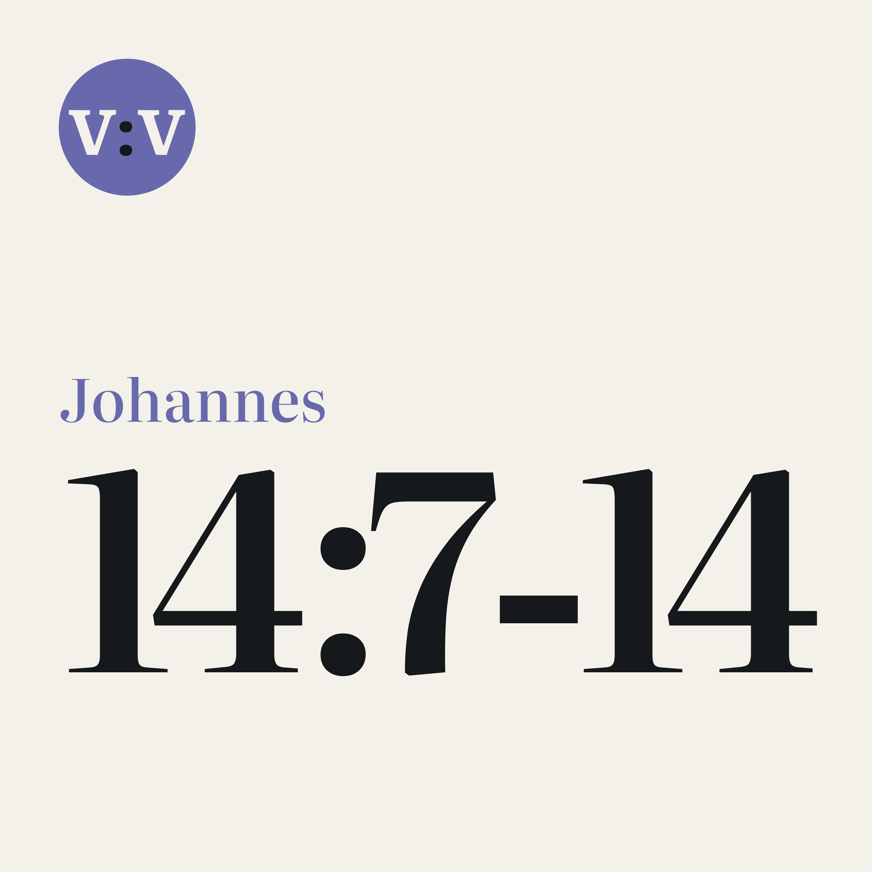 Johannes 14:7‑14