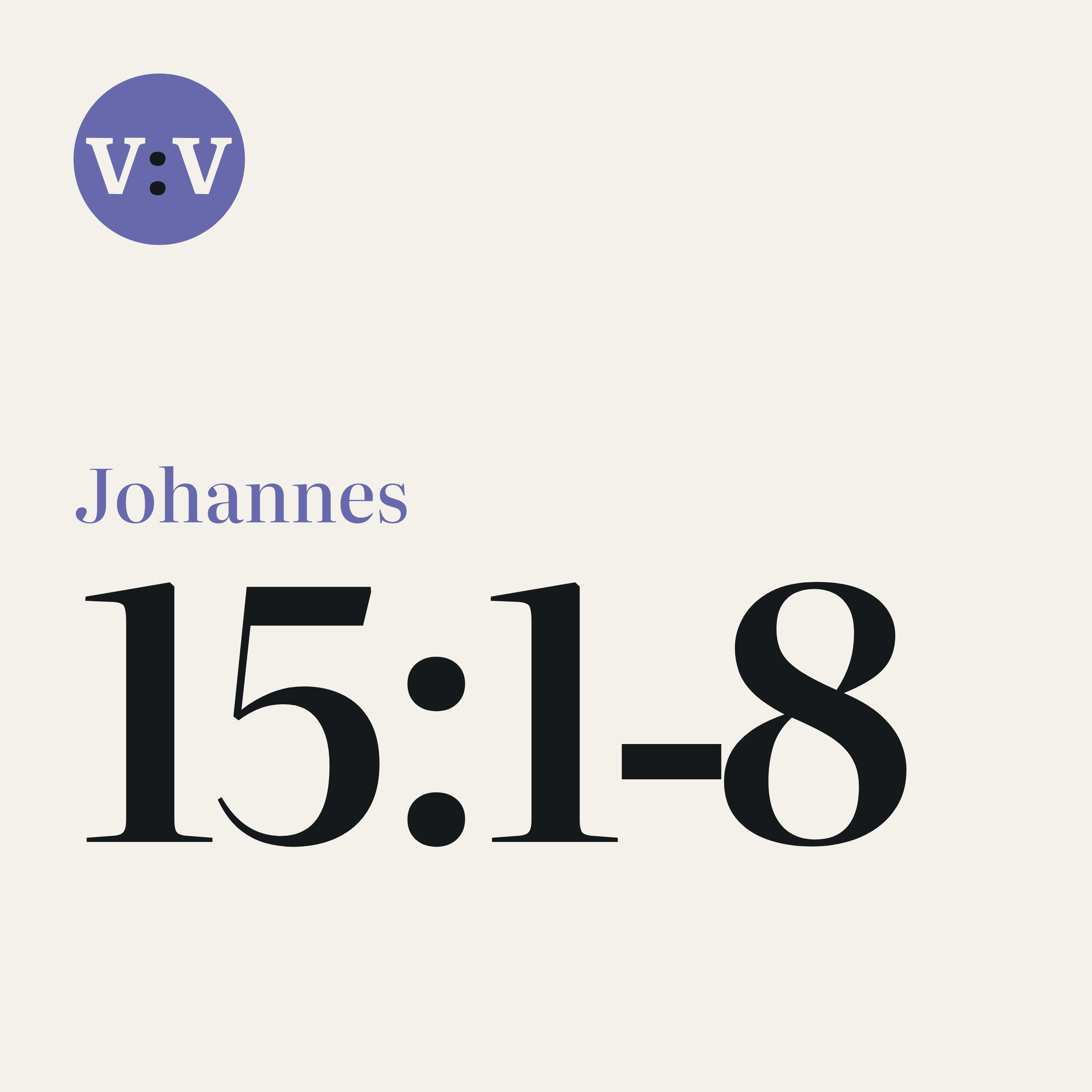 Johannes 15:1‑8