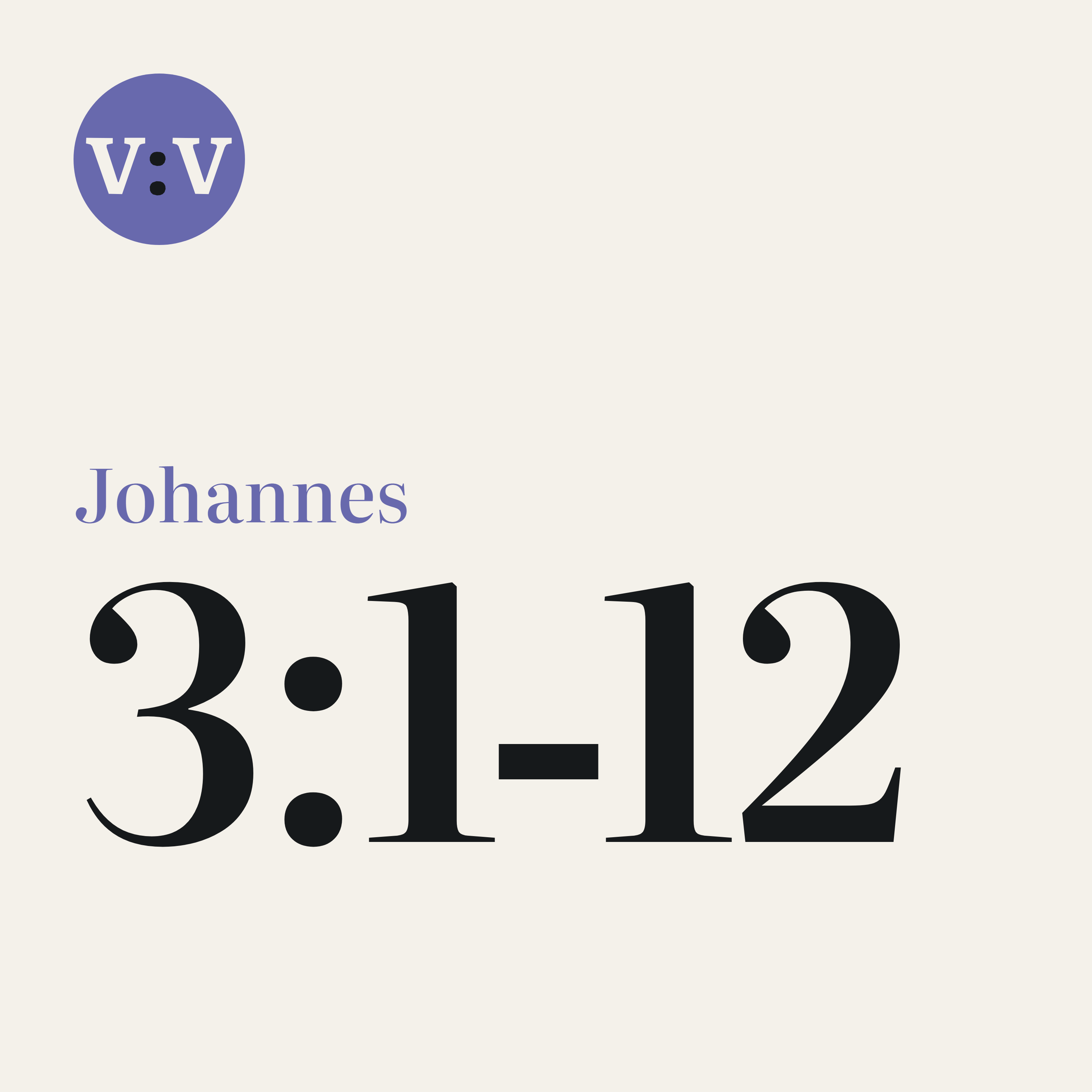 Johannes 3:1‑12