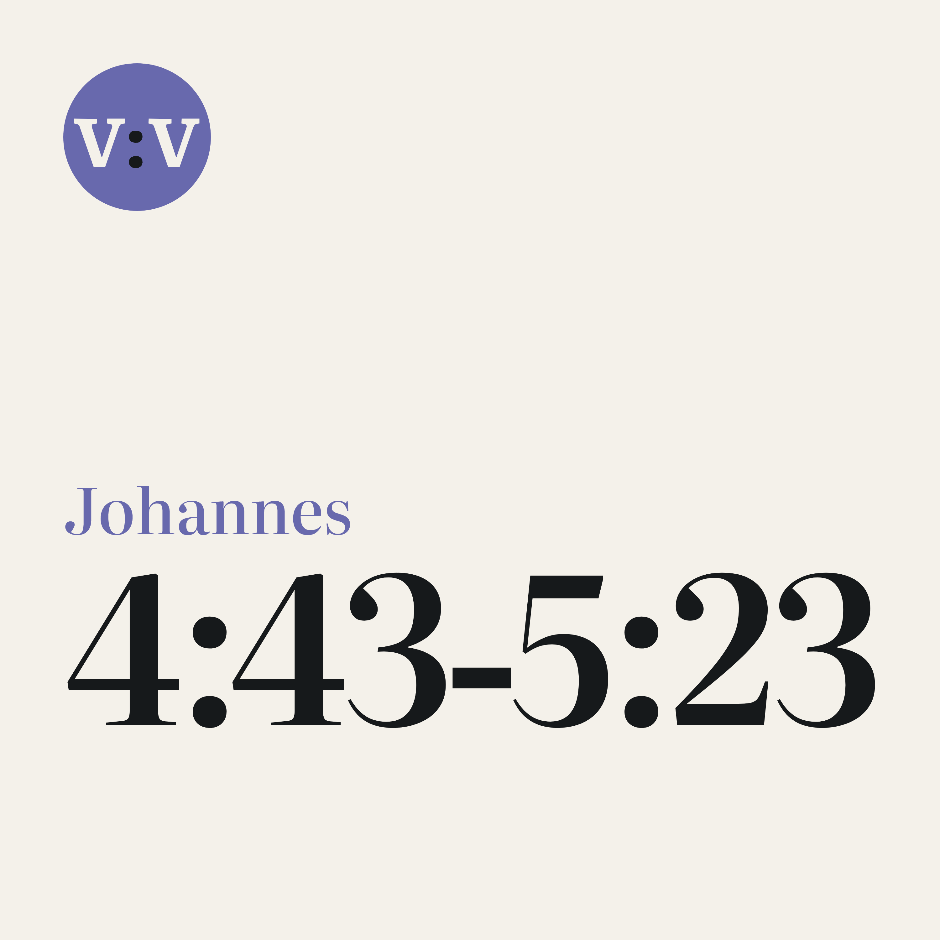 Johannes 4:43‑5:23