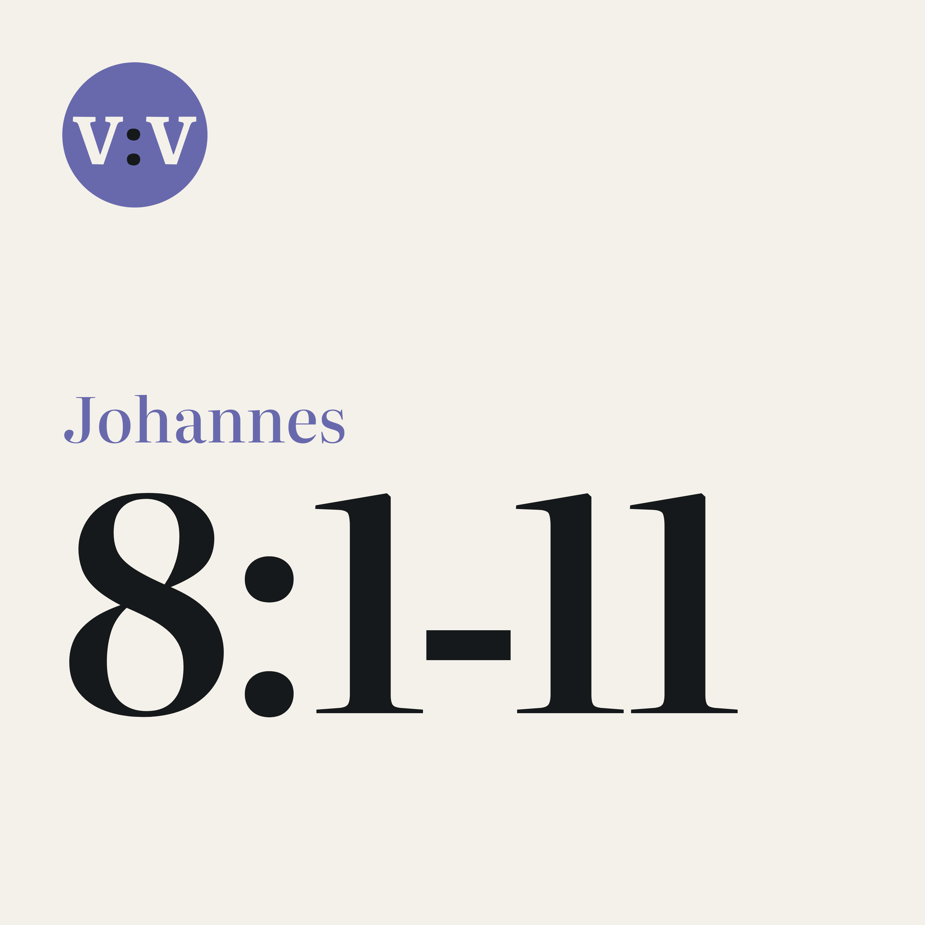 Johannes 8:1‑11