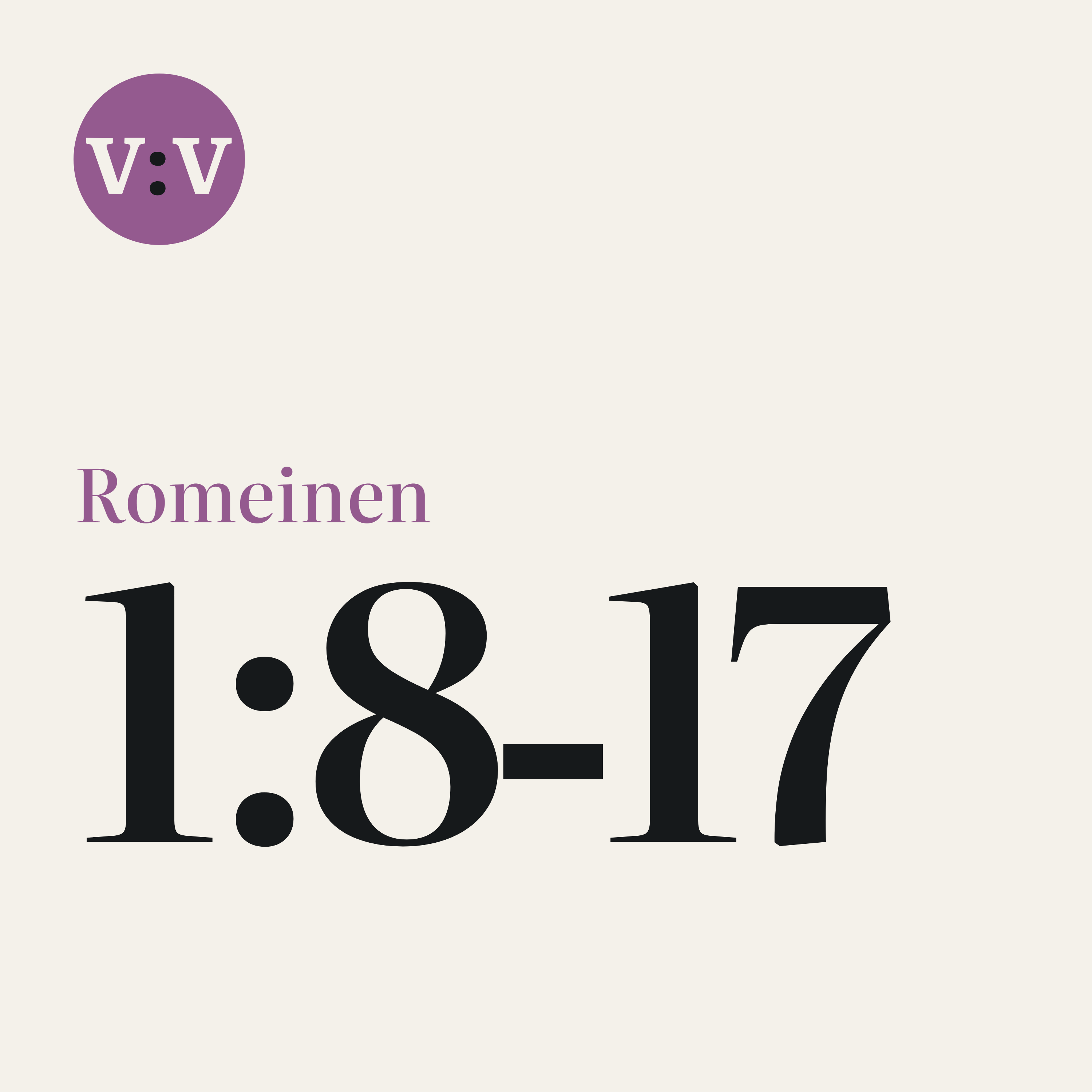 Romeinen 1:8‑17