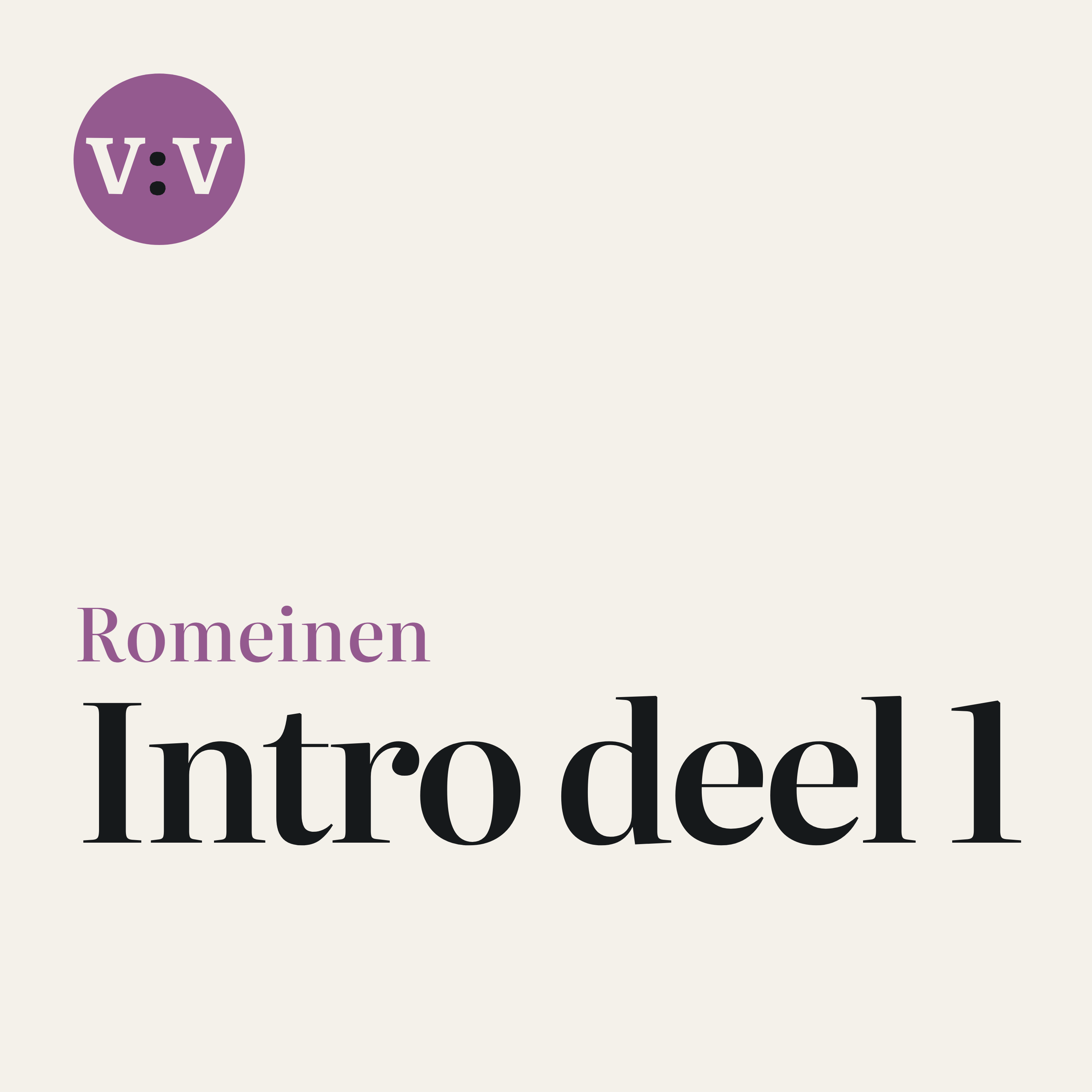 Romeinen Intro deel 1