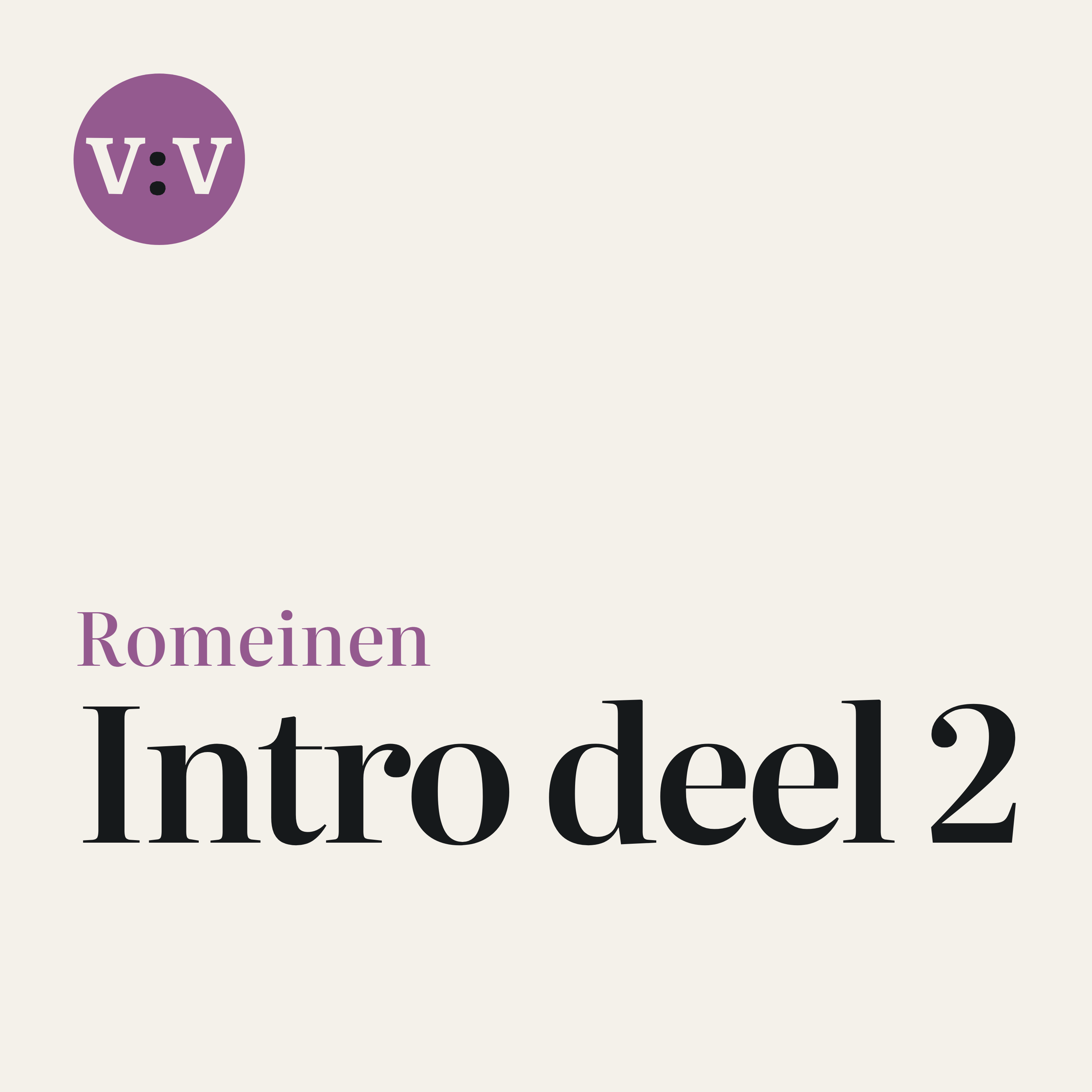 Romeinen Intro deel 2